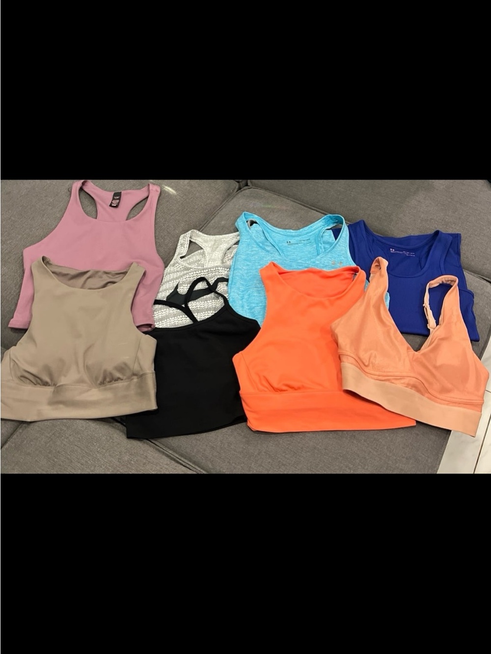 Athletic women’s workout tops Xs/s